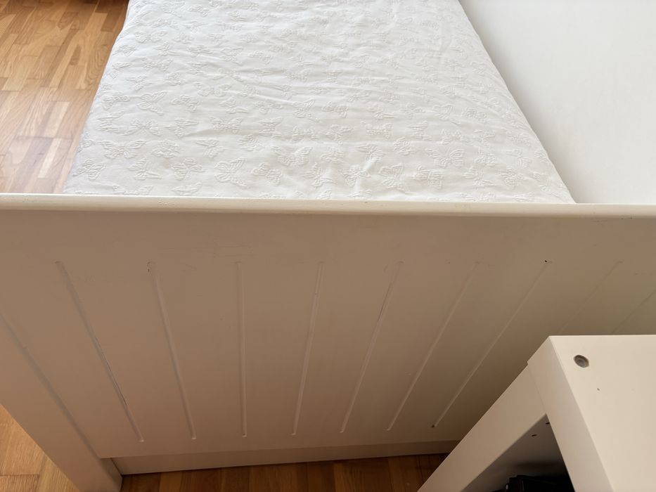 Cama solteiro com 2.ª cama gavetão