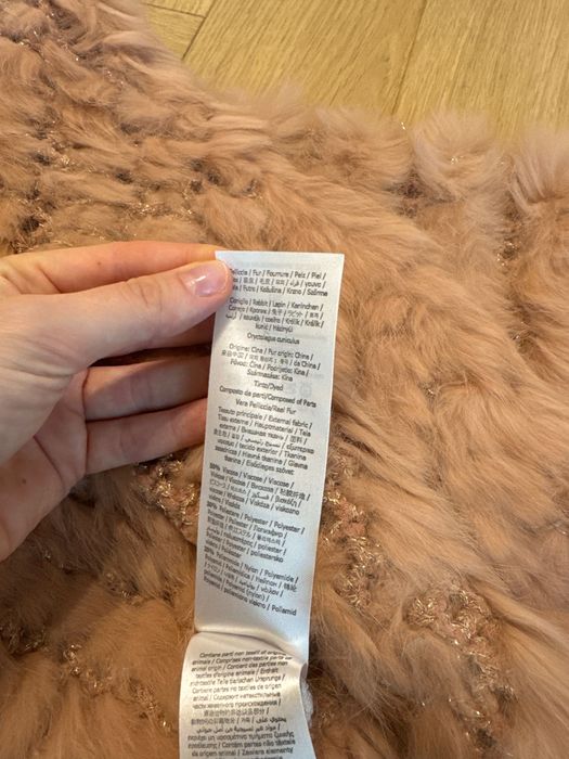 Bolerko ślubne futerko Liu Jo