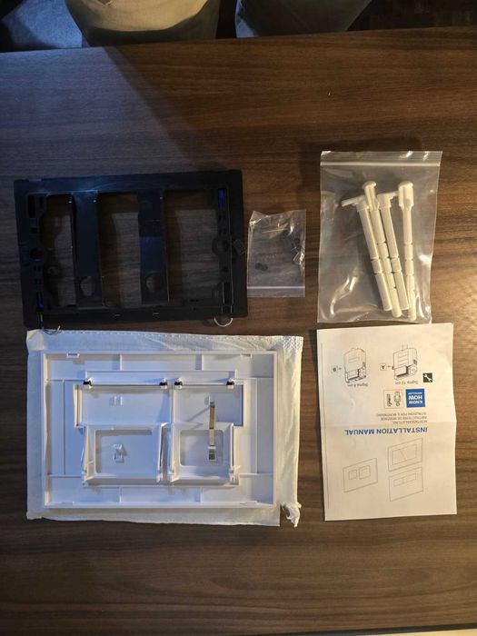 Placa Dupla Descarga Branca para Autoclismo Embutido – Nova