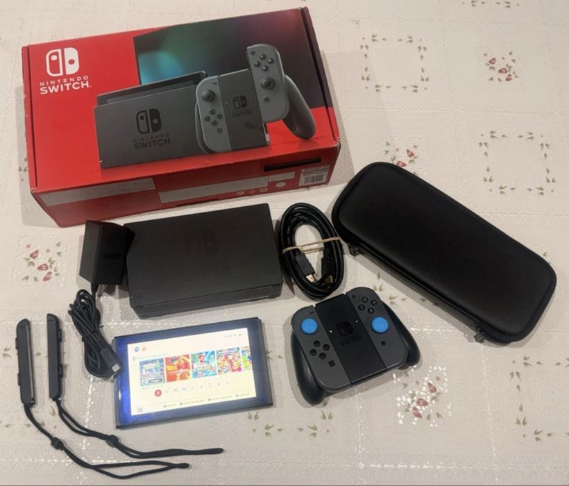 Nintendo Switch V2 + Acessórios Premium Incluídos | Como Nova