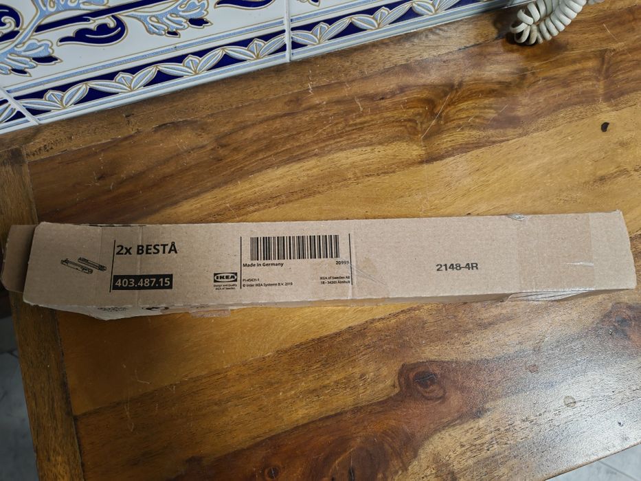 IKEA BESTA Calha p/gaveta  fecho suave
Calha p/gaveta, fecho suave