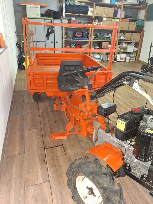 Motocultivador Lombardini com Reboque (usado) Excelente Estado