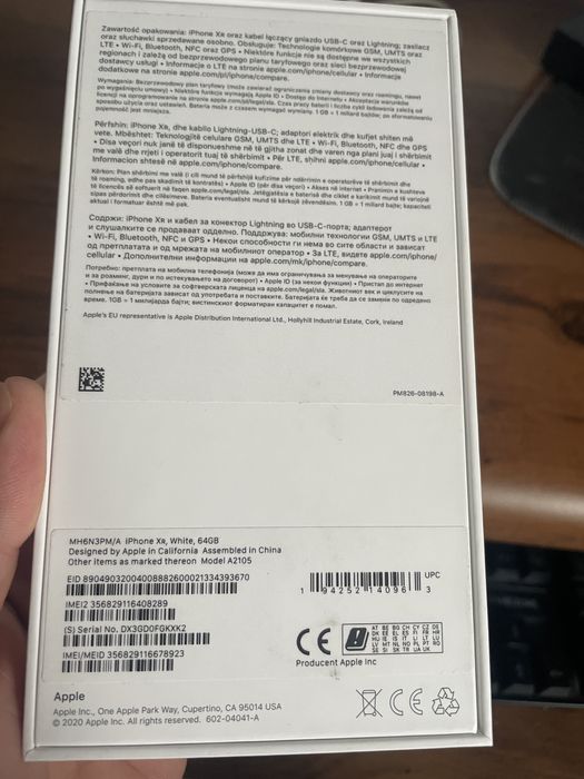 iPhone Xr Biały 95% Bateria Perfekcyjny Stan