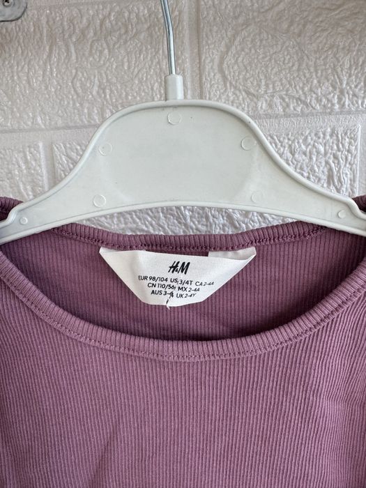H&M лосини лонгслів розмір 98-104