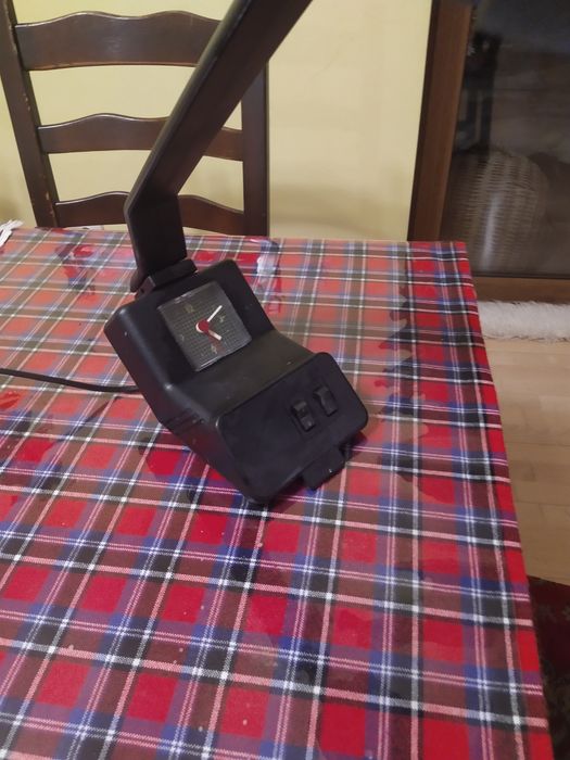 Lampka biurkowa z zegarkiem typ 27.B .101 Polamp