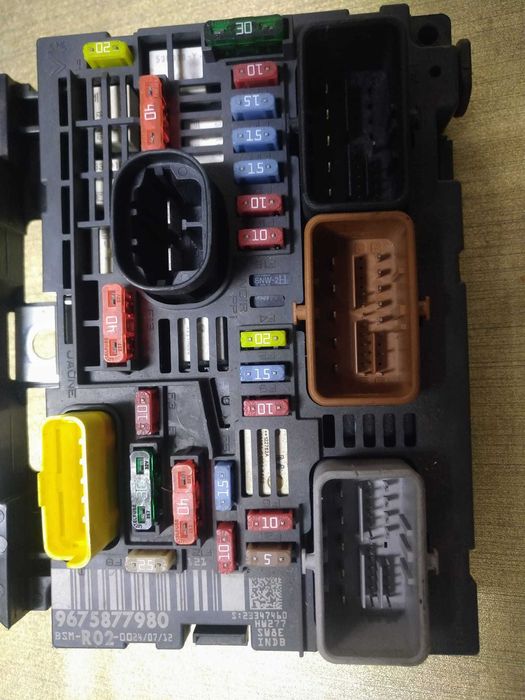 Peugeot 407 1.6 HDI 2009 kit centralina bsi caixa fusíveis
