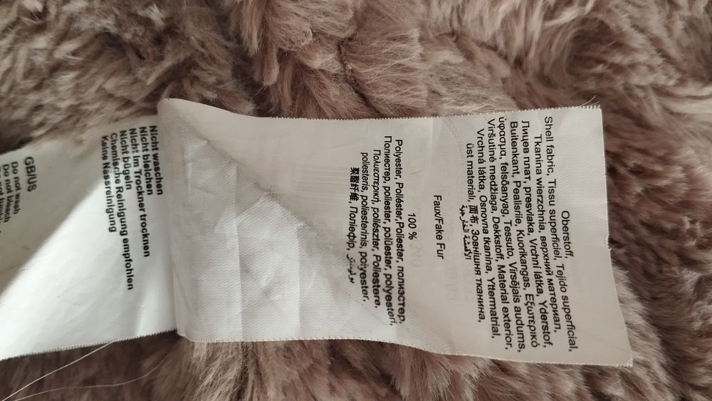 Kożuch długi ocieplany