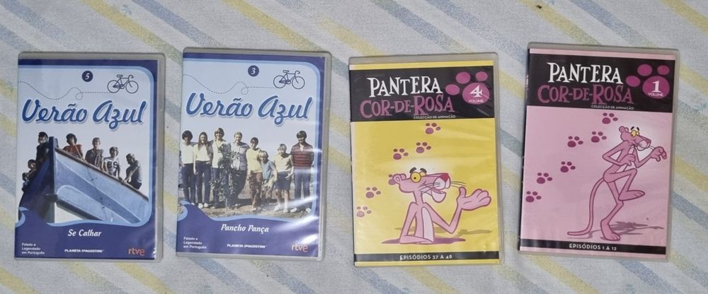 DVDS Pantera Cor de Rosa