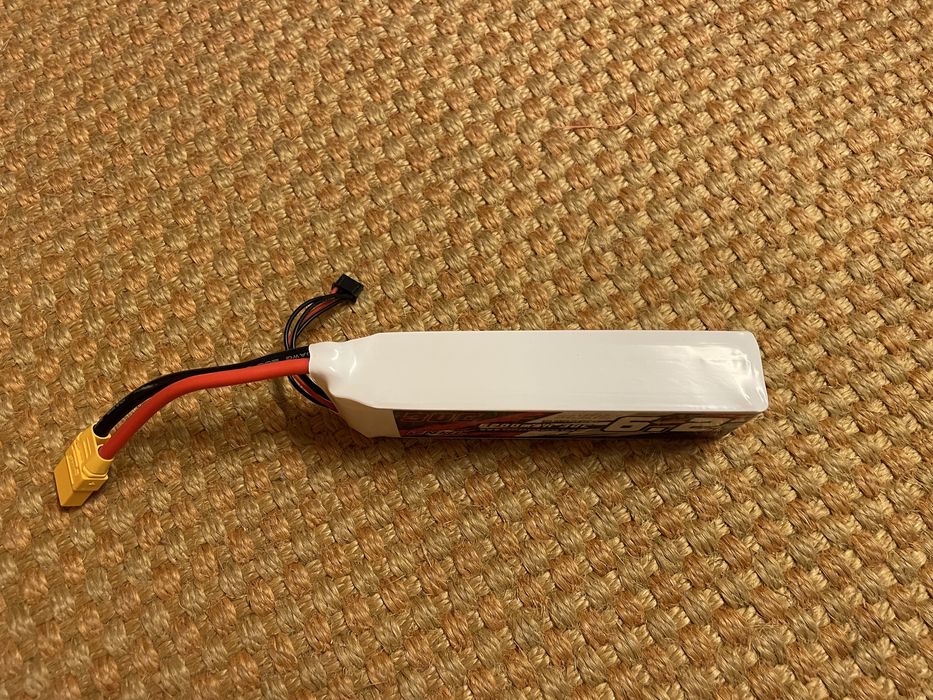 Bateria lipo 3s 6200 mha com 30c