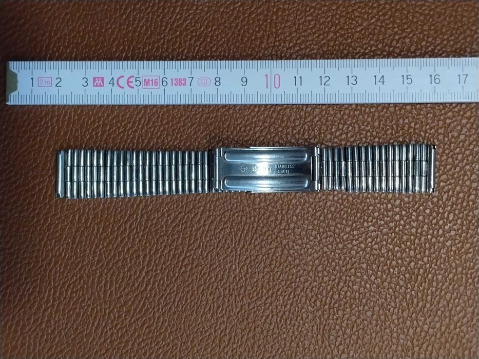 Bransoleta RADO 18mm L= 14cm dobry stan