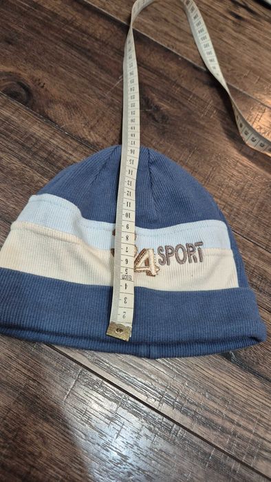 czapka przejściowa nr 1 paski rozm 52 sport chłopiec AD 05