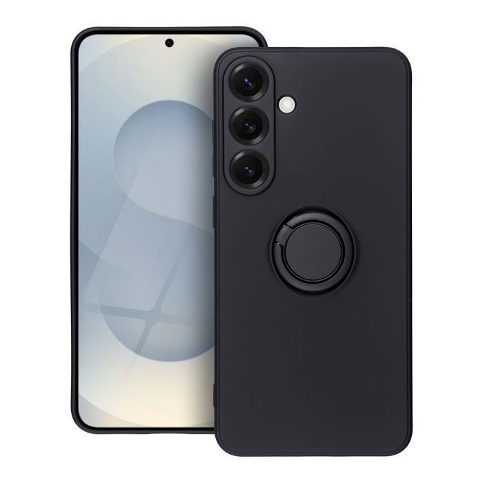 Futerał SILICONE RING do SAMSUNG S25 Plus czarny
