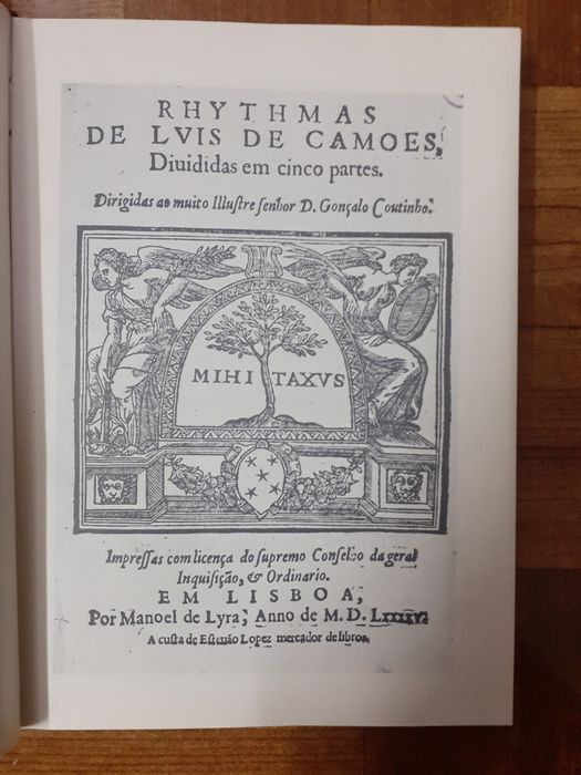 Rhythmas de Camões (facsimilada) 1968