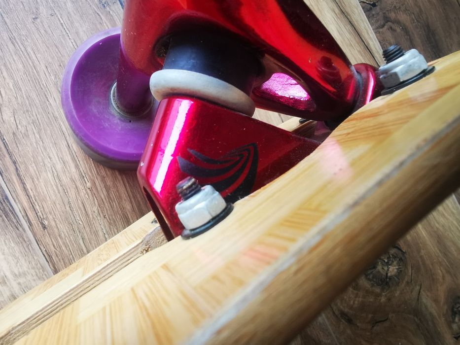 Longboard loaded
