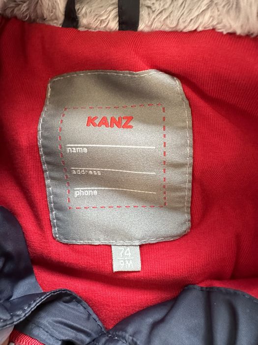 Kanz kurtka zimowa rozm. 74 cm, 9 mcy
