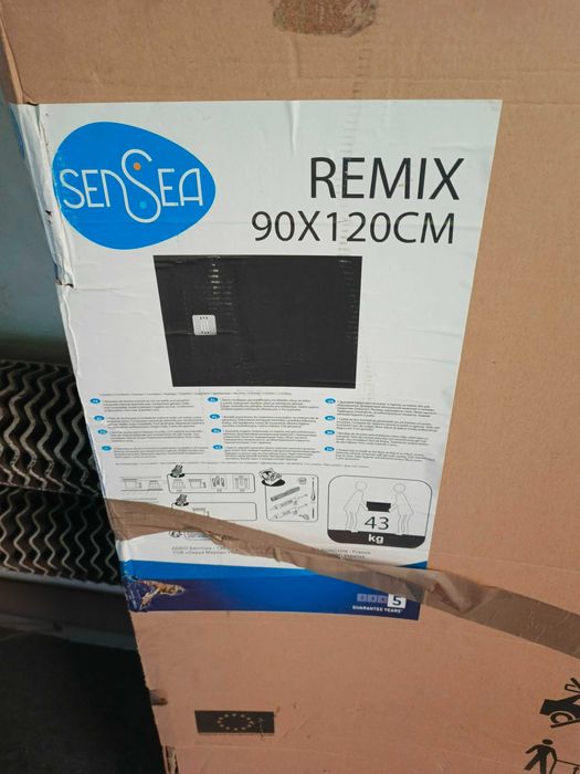 Brodzik Kong Remix Sensea Pr 120 x 90 Cz N