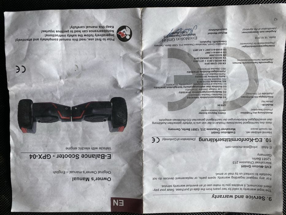 Гіроскутер в чудовому стані с Блютуз монтованими колонками і світлом