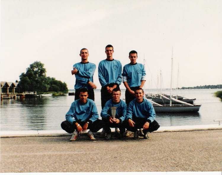 Fato de treino militar da Marinha Francesa azul XXL