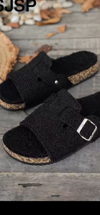 Klapki laczki profil korek chodaki mule 39