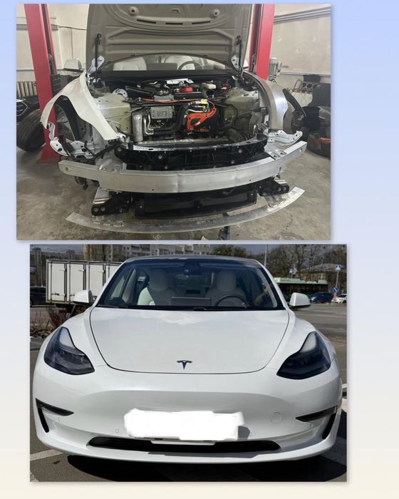 Ремонт Tesla Рихтовка Model 3 ,Model Y
