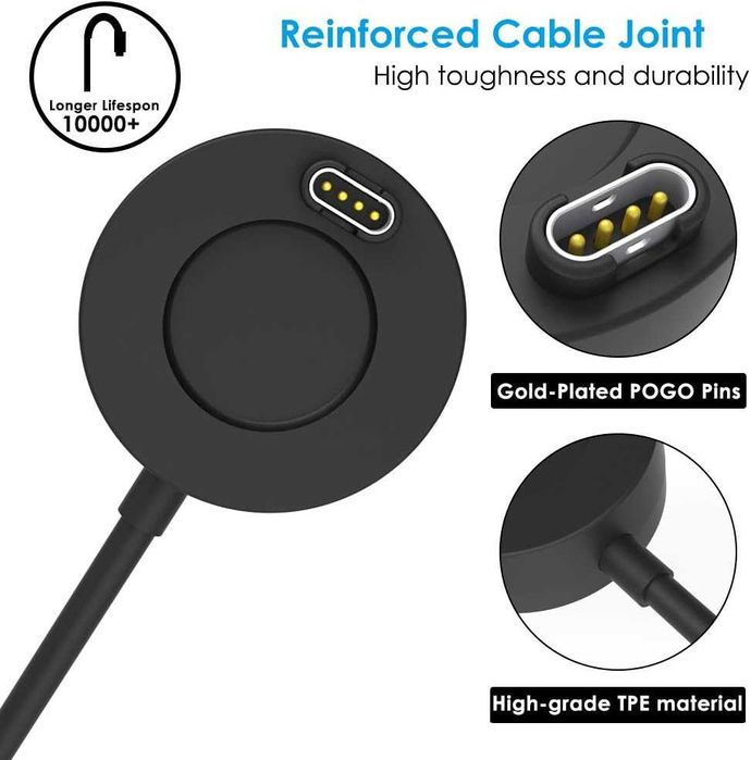 Kabel KIMILAR do Garmin Fenix Forerunner Vivoactive 100 cm USB