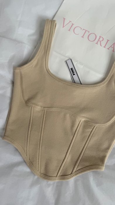 Gorsetowy top od Victoria's Secret