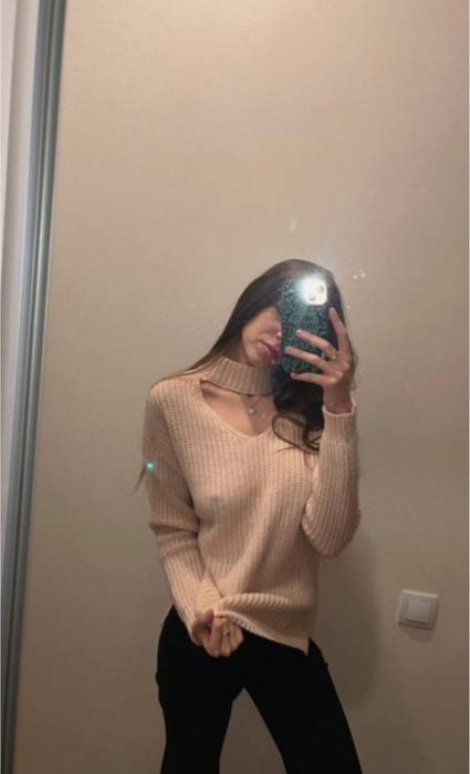 кофта с чокером женская atmosphere