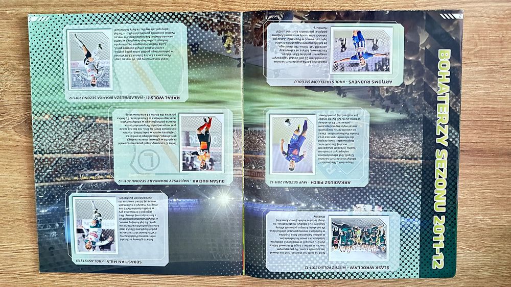 T-Mobile Ekstraklasa 2013 album do wyklejania PANINI kompletny 340/340