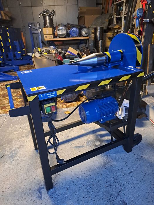 Łuparka 230V elektryczna ,Łuparka świdrowa  świder 100mm.