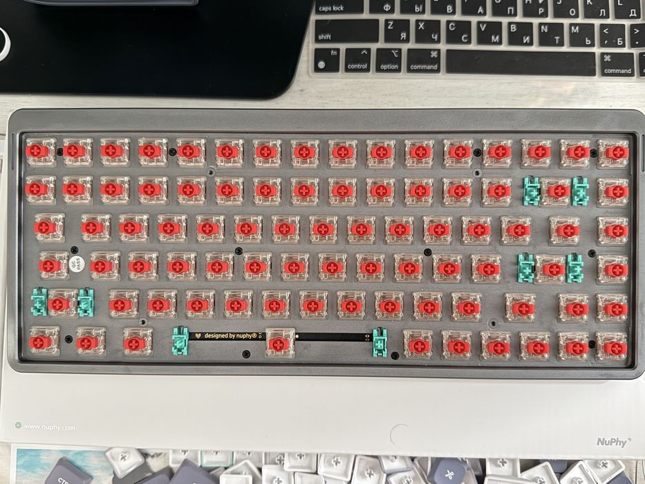 NuPhy Air75 Red switch Бездротова низькопрофільна механічна клавіатура