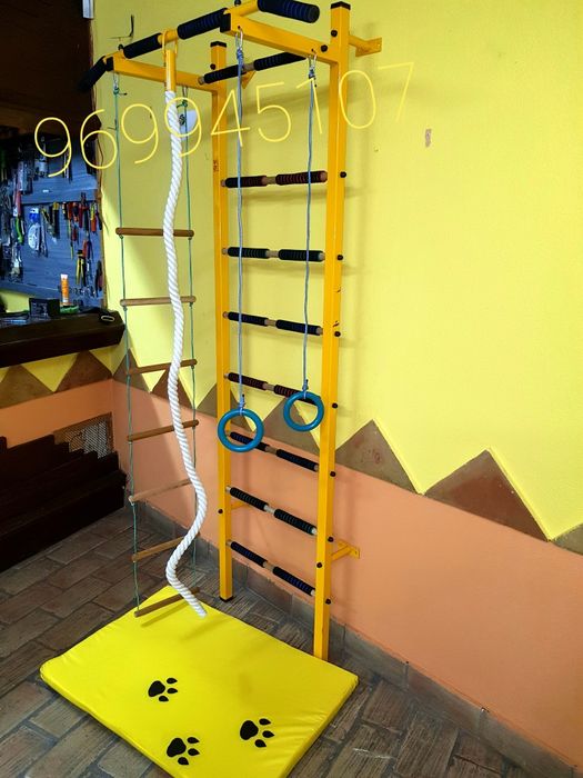 Espaldar gimnasio para criança