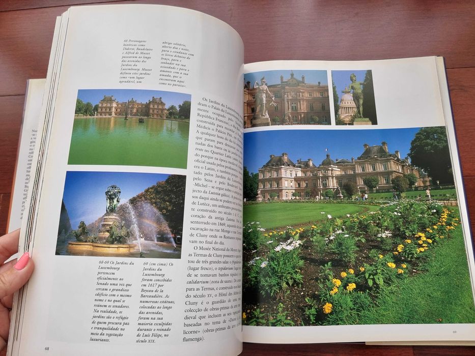 Livro "Paris - Os Lugares e a História" de Milena Ercole Pozzoli