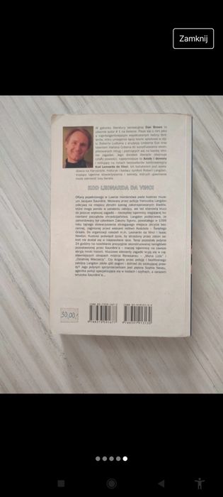 książka Kod Leonarda da Vinci - Dan Brown