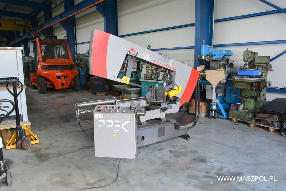 Przecinarka taśmowa piła Bomar Workline 610.450 DGH  SUPER STAN - FILM