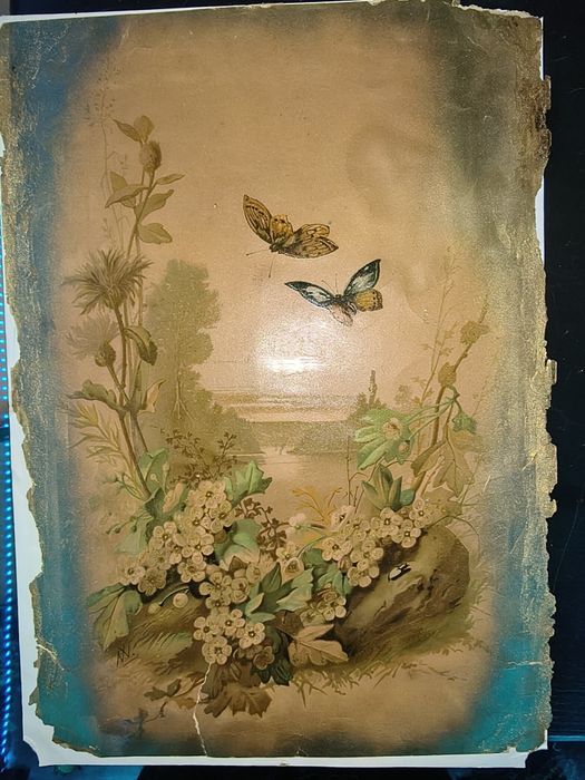 Stara grafika sygnowana