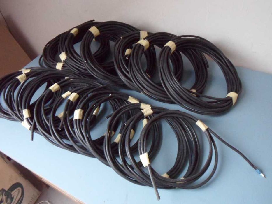 KABEL koncentryczny antenowy MIEDŹ RG6 nowy.