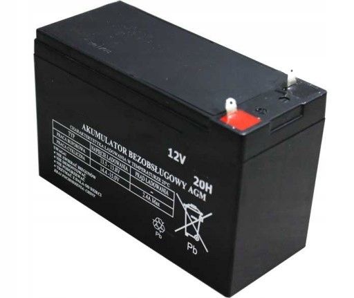 Akumulator Żelowy Kosiarki German Husar 1 * 2 * V 5 * Ah