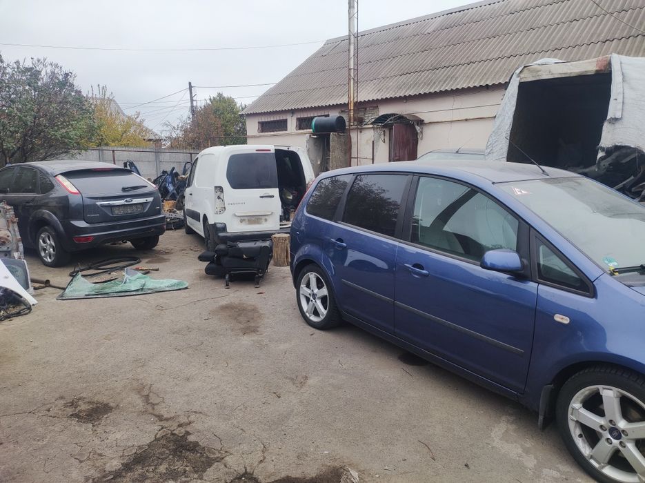 Двигун мотор 1.6 бензин форд фокус 2 разборка ford focus 2 c-max