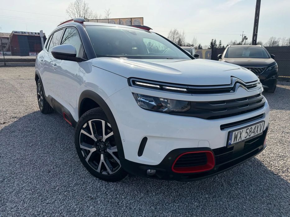 Citroën C5 Aircross Piękny! BEZWYPADKOWY! Grzane Fotele! Kamera! ALU 19! SERWIS!