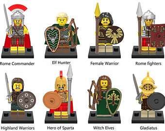 Figuras Medieval / Castelos- ver outras fotos figuras diferentes