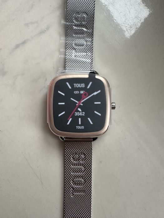 Zegarek smartwatch Tous D-Connect srebrny złoty