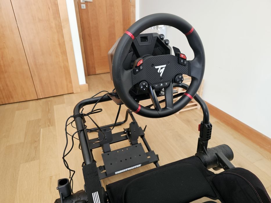 Simulador de corrida completo: Thrustmaster T598 + cockpit GTLite Pro