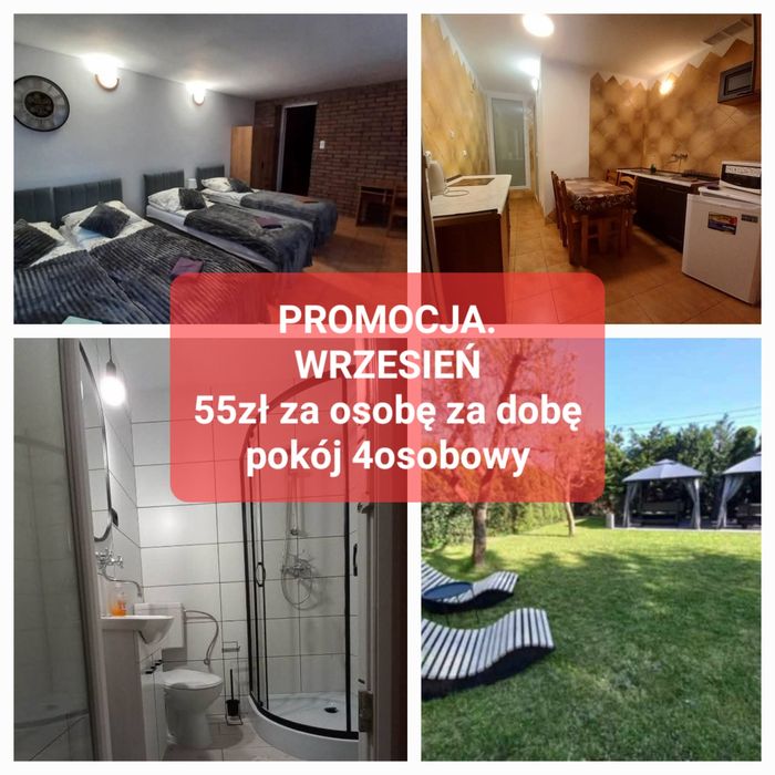 Mikołajki. Wolne pokoje z łazienkami.