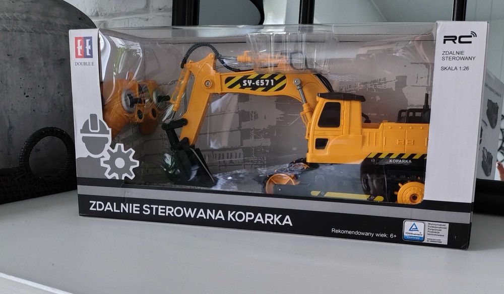 Koparka zdalnie sterowana