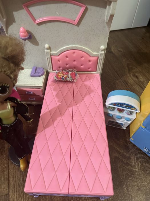 Мебель для барби , посуда