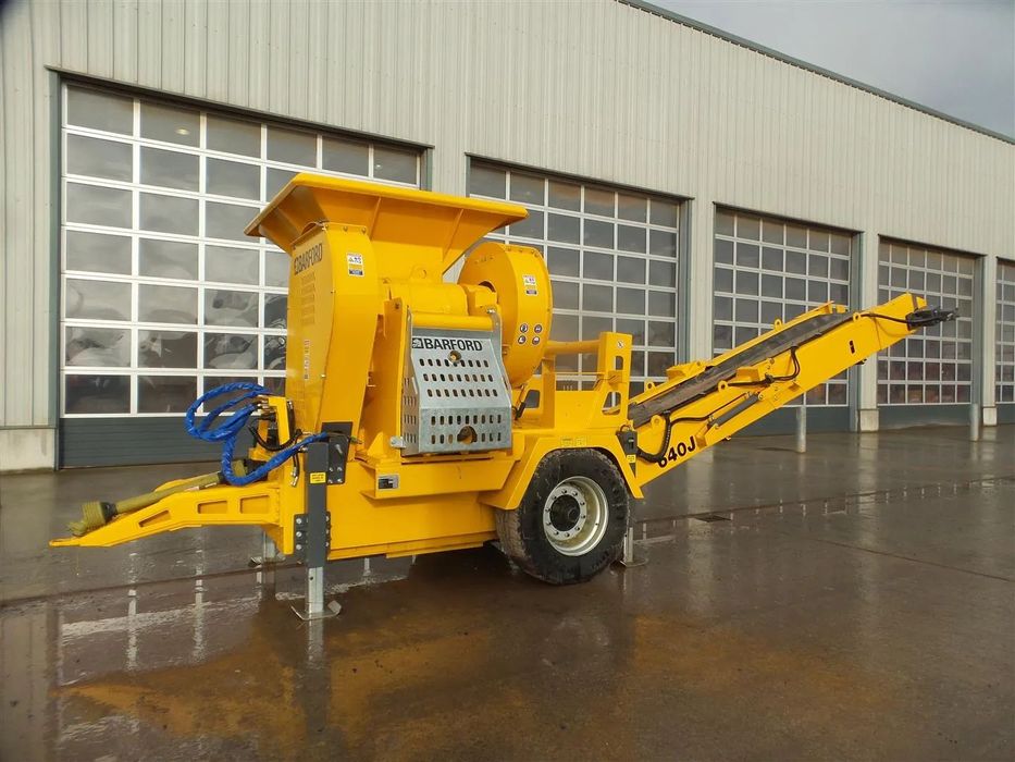 Barford 640J Kruszarka szczękowa - napęd WOM 600x400  Barford 640J Kruszarka szczękowa - kamień polny, gruz, recycling WOM