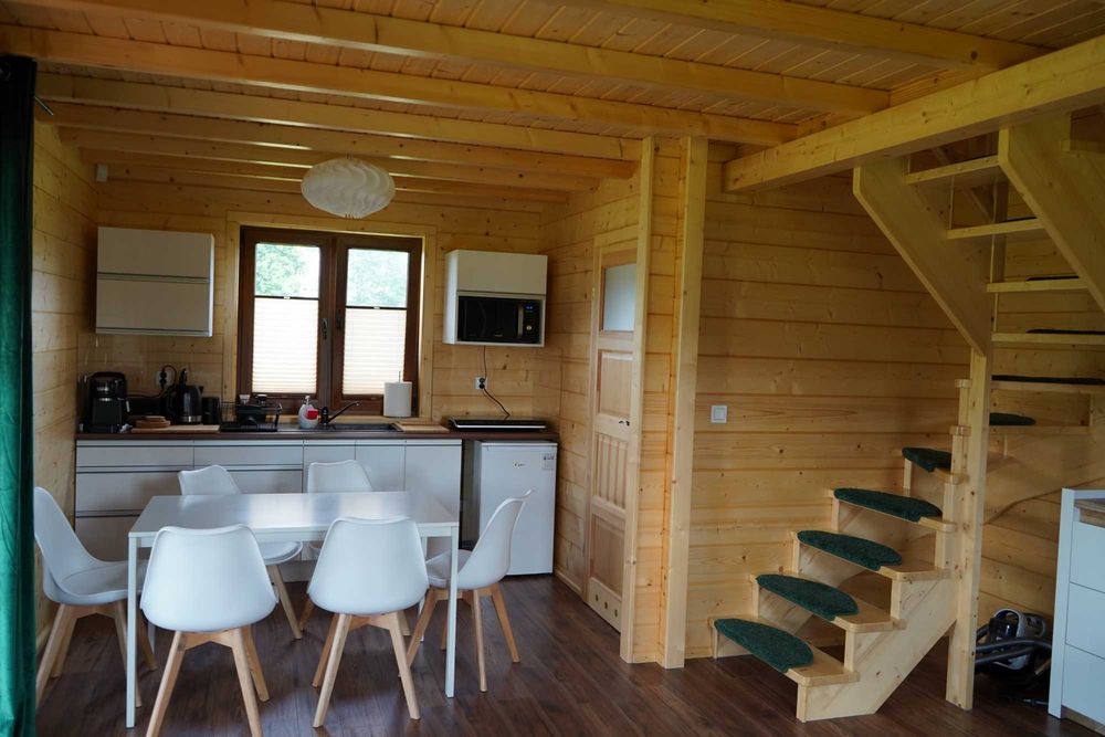 Domek na Mazurach "MAZURSKIE ZACHODY", jezioro, prywatny pomost.