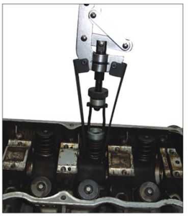 Alicate compressor de molas de válvulas
