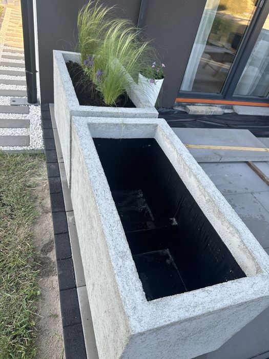 Termo donice beton/tynk