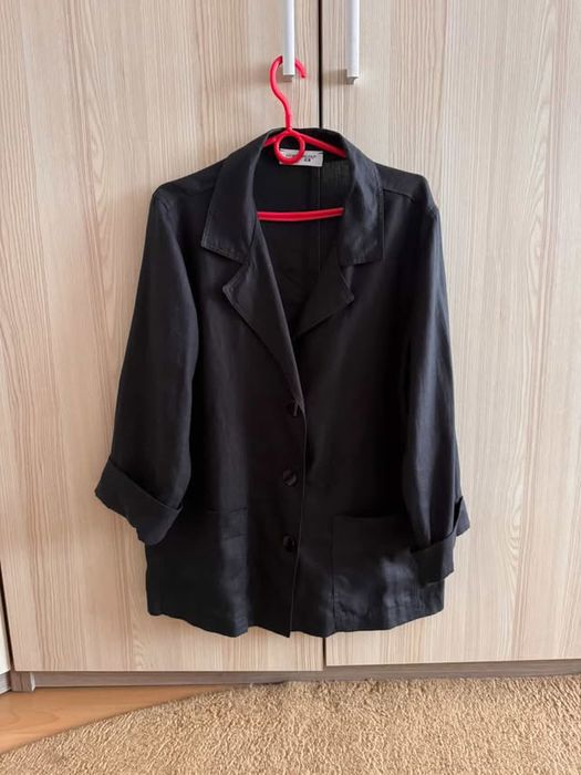Лляний піджак оверсайз новий ( без етикетки, Італія)